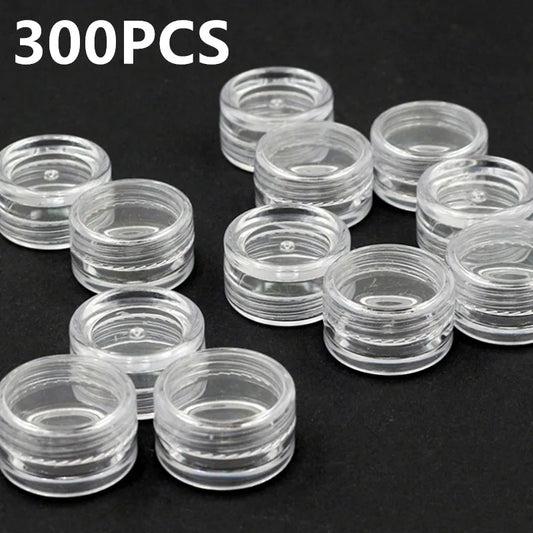 pots cosmétiques transparents de 5 g,